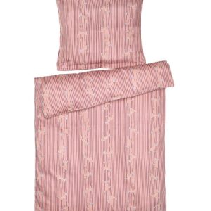 Kay Bojesen Sengetøj - Baby - Rosa m. Aber